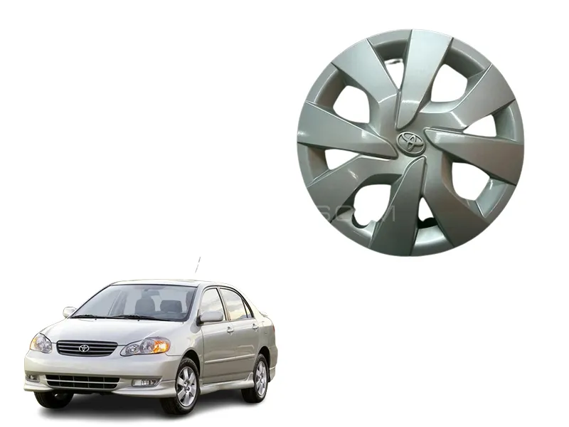 Toyota Corolla 2006-2008 Wheel Cap  Image-1