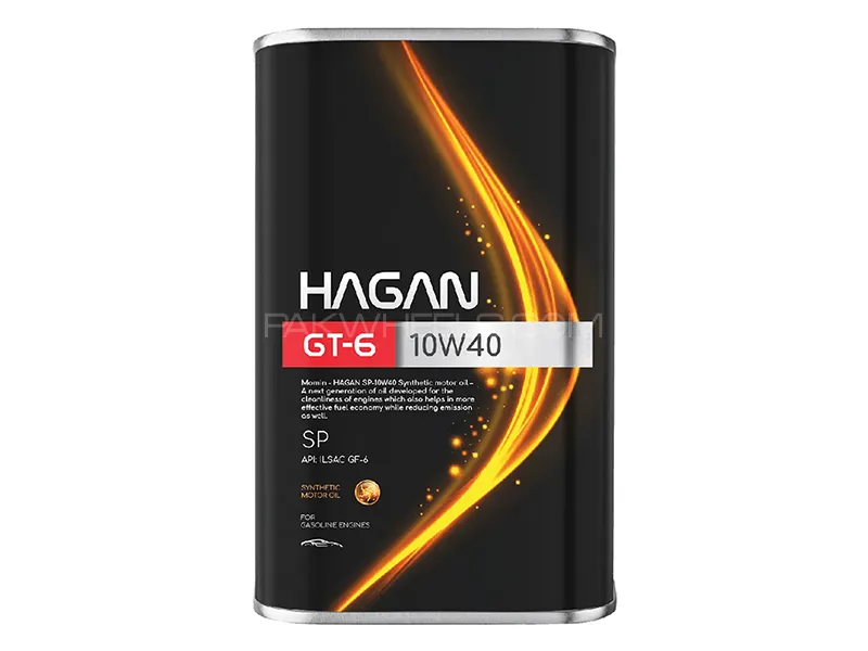 Hagan Engine Motor Oil GT6 10w40 SP 3L Image-1