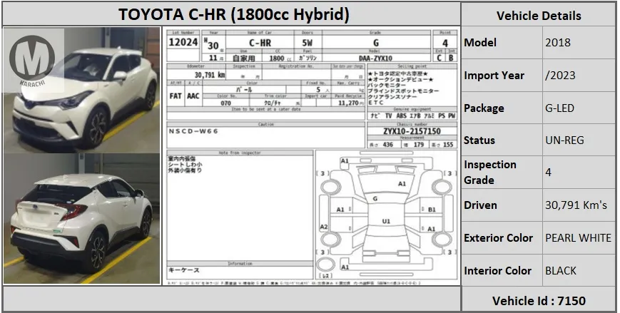Toyota C-HR 2018 for Sale in Karachi Image-1