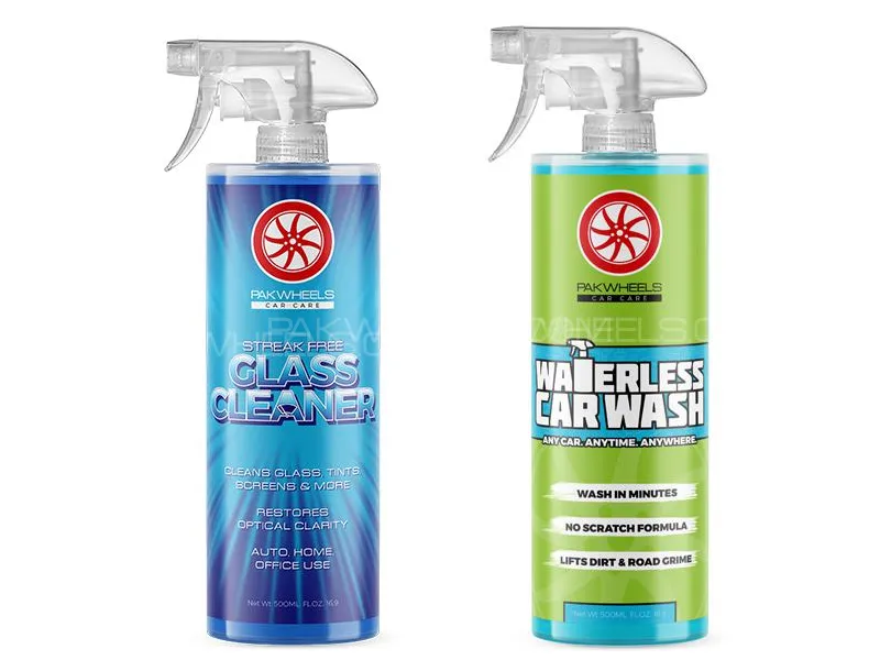 PakWheels Waterless Car Wash | Window & Glass Cleaner 500ml Image-1