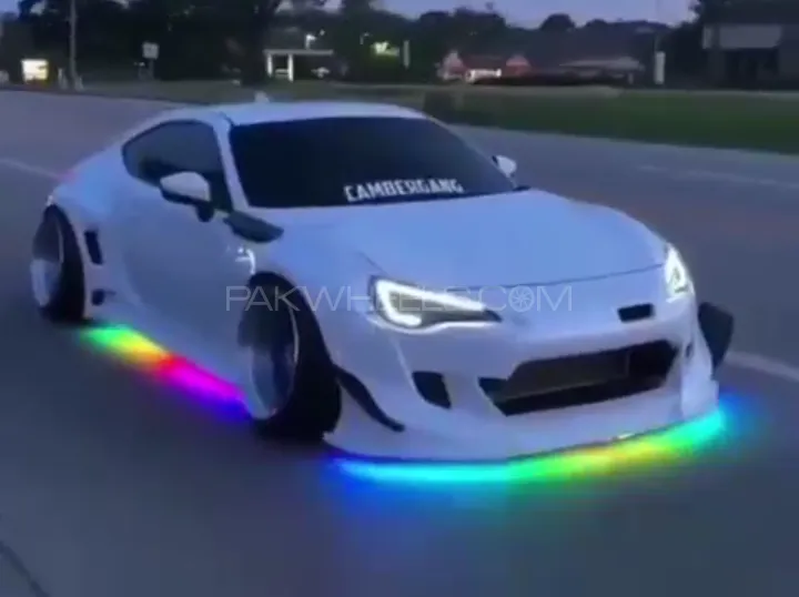 Dynamic Car Under Glow Lights Image-1