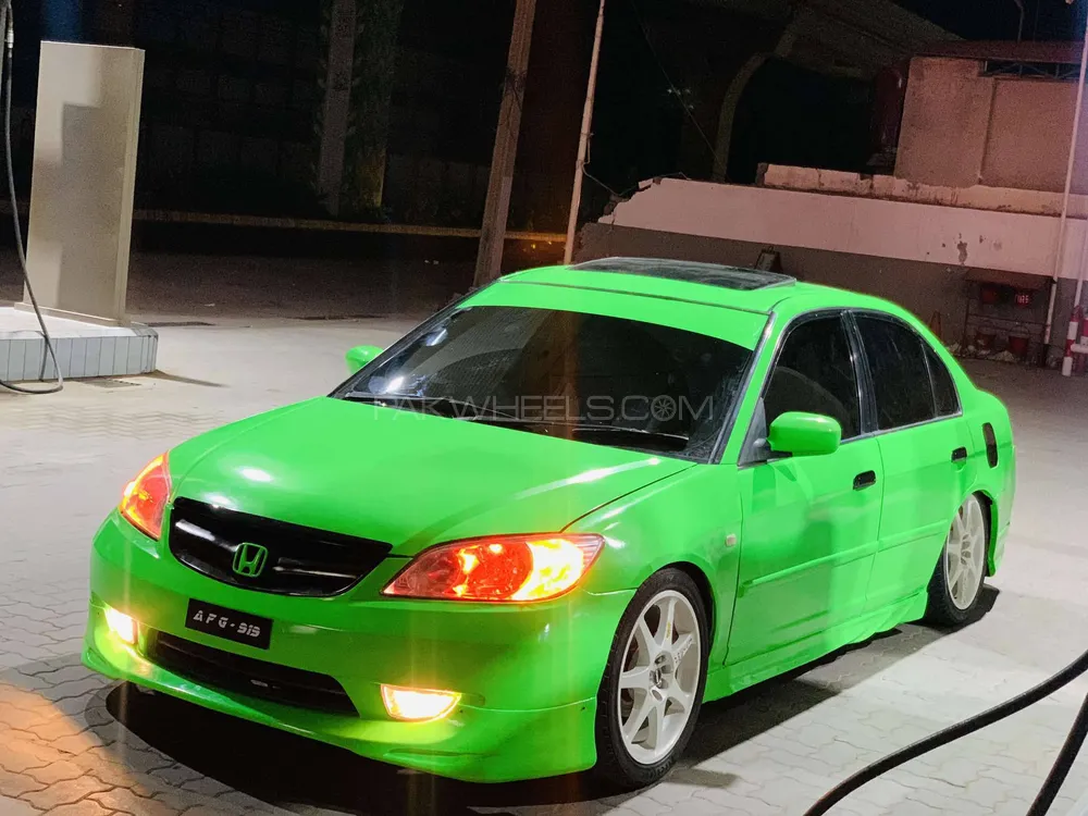 2003 honda civic green