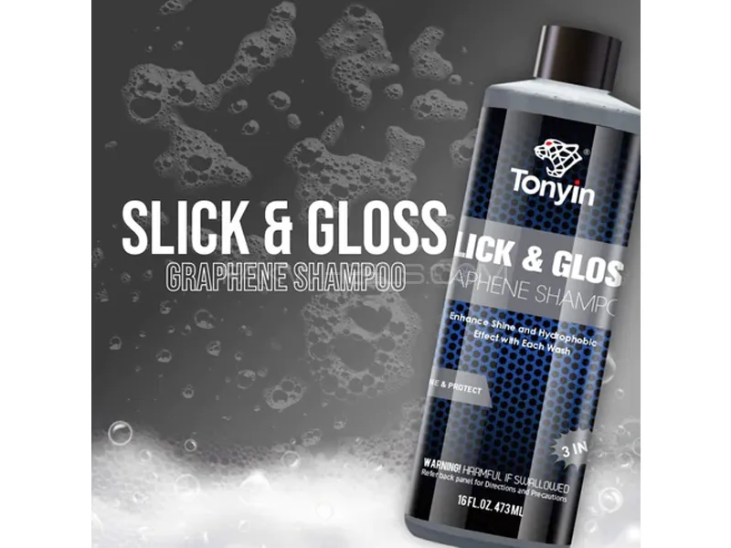 Tonyin Graphene Slick And Gloss Car Shampoo 473ml Image-1
