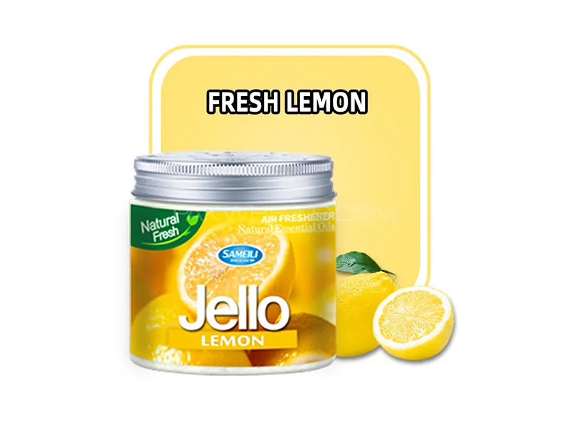 Jello Car Air Freshener | Lemon | Car Perfume Image-1