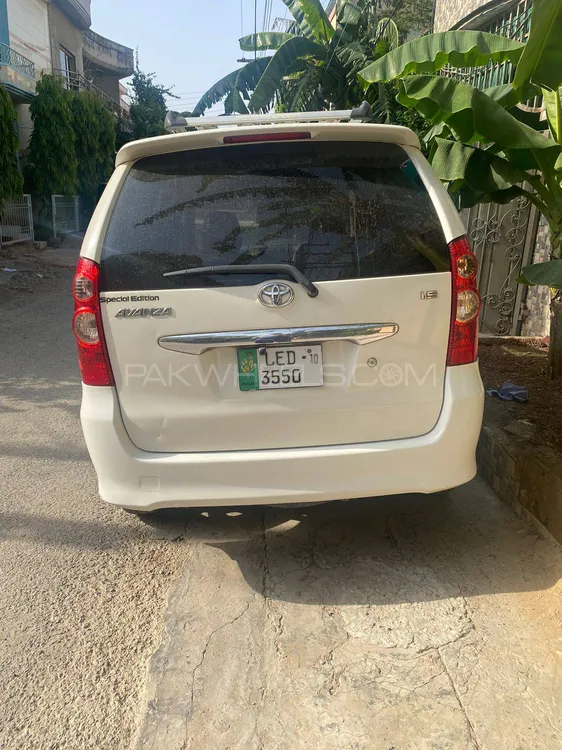 Toyota Avanza Standard 1.5 2010 for sale in Lahore | PakWheels