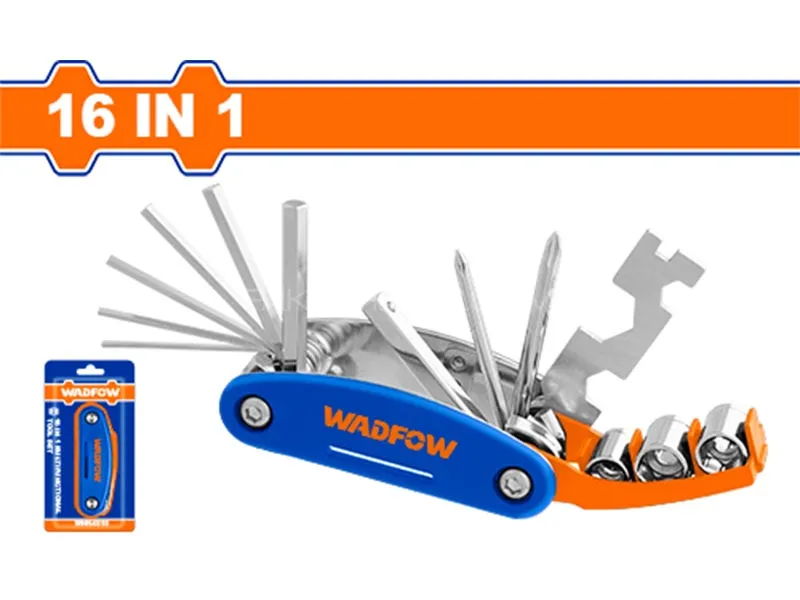Wadfow 16 in 1 Multi-function Tool Set Model WHK4516 Image-1