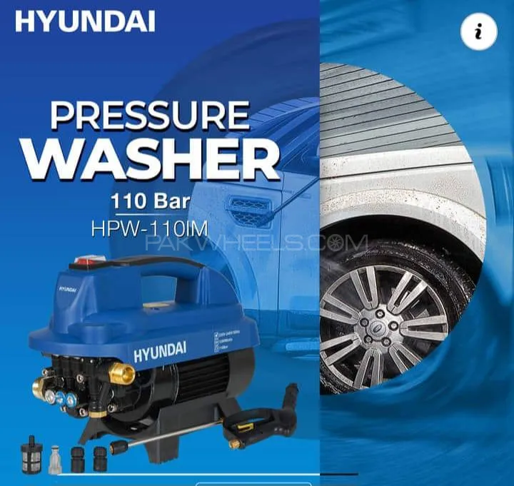 Hyundai induaction high pressure car washer Image-1