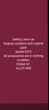 Suzuki Liana RXi 2011 for Sale