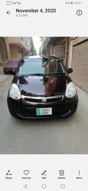 Toyota Passo 2015 for Sale in Lahore Image-1