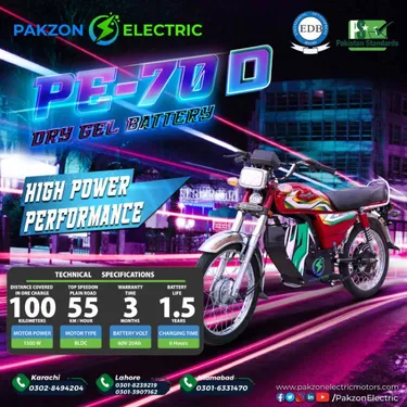 Pakzon Electric PE-70D 2023 for Sale