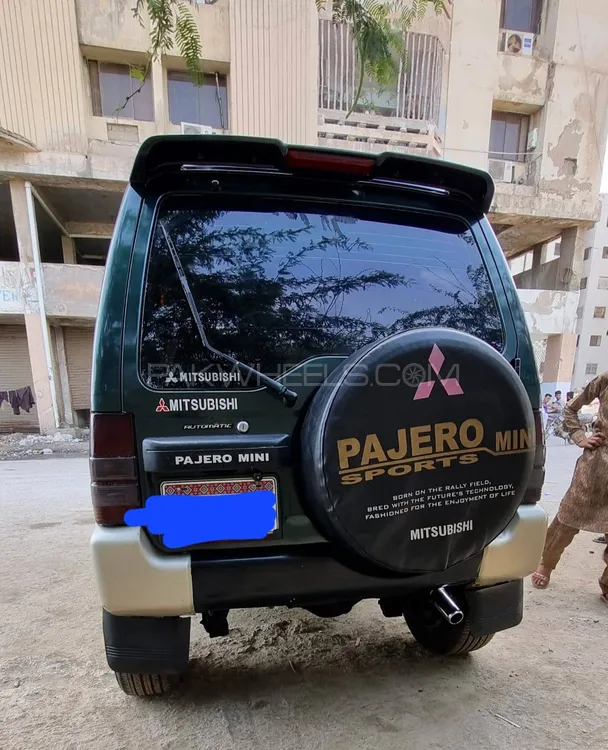 Mitsubishi Pajero Mini 1995 for Sale in Karachi Image-1