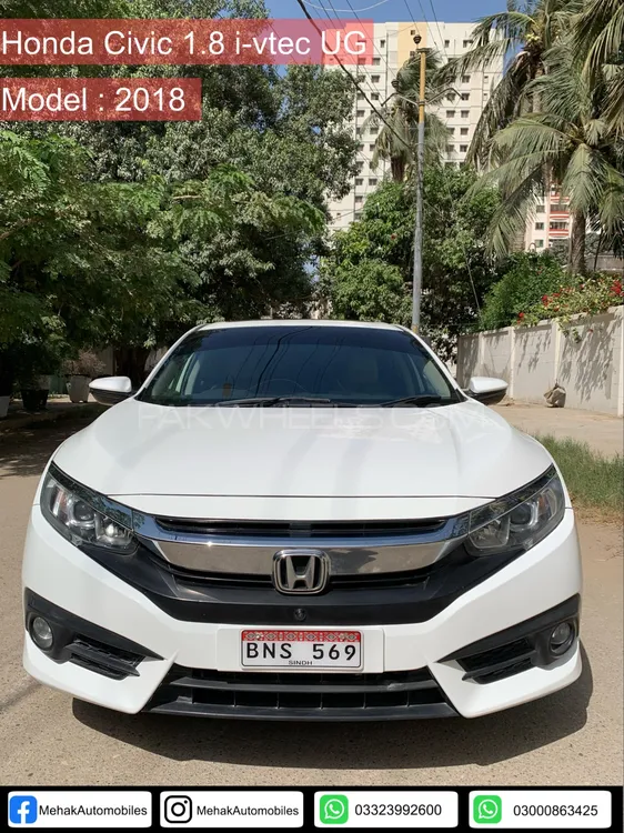 Honda Civic 2018 for Sale in Karachi Image-1