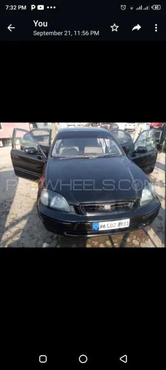 Honda Civic 1996 for Sale in Peshawar Image-1