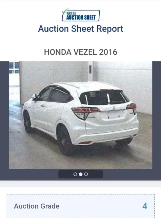 Honda Vezel 2016 for Sale in Lahore Image-1