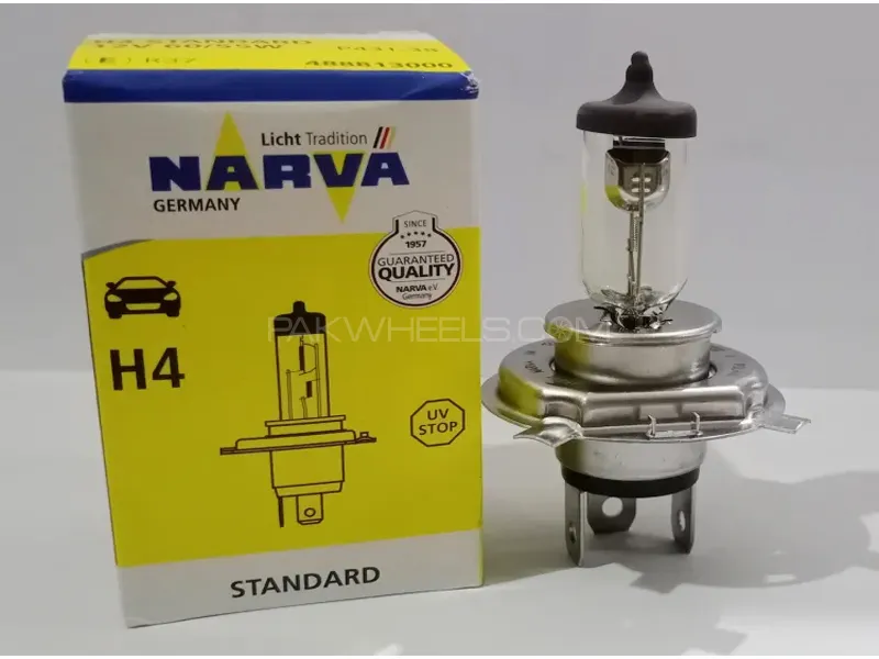 Narva H4 HS1 55 - 60 Watts Halogen Bulb For Bike - 1Piece Image-1