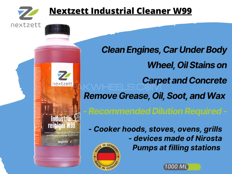 Nextzett Heavy Duty Industry Degreaser Concentrate W99 1000ml Image-1