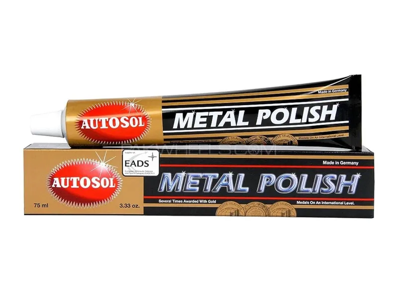 Autosol Metal Polish Chrome Brass Polish 75ml  Image-1