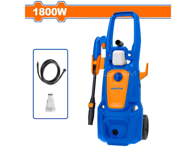 Wadfow High Pressure Washer 1800W 130 Bar Model WHP3A18 Image-1
