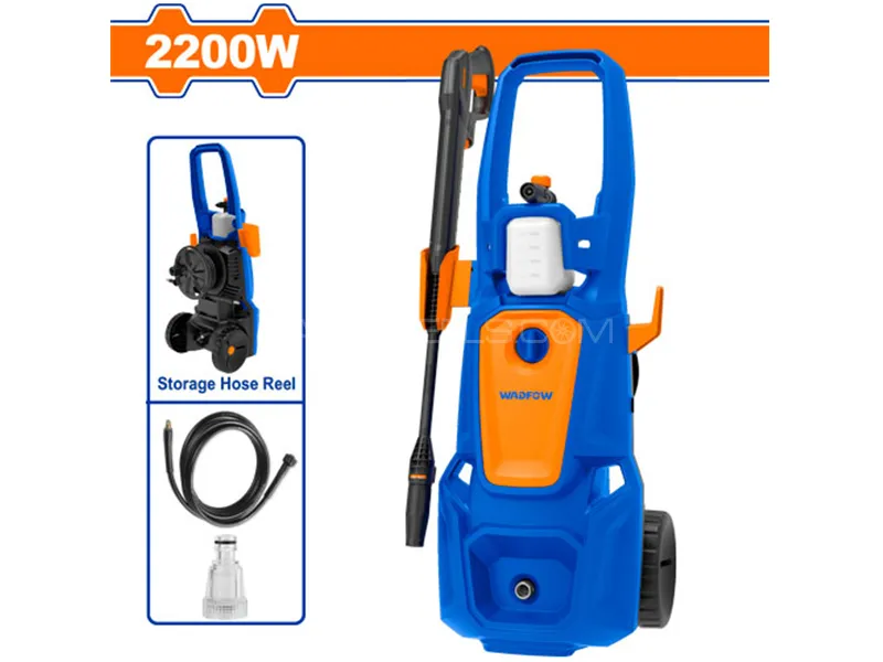 Wadfow High Pressure Washer 2200W 160 Bar Model WHP3A22 Image-1