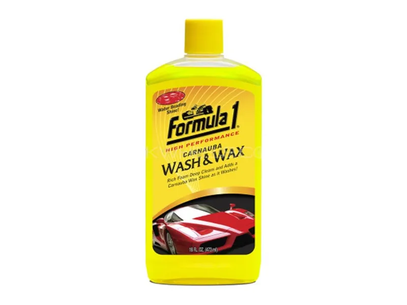 Formula 1 Carnauba Wash and Wax Shampoo (473ml) Image-1
