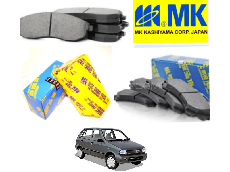 Suzuki Mehran 1988-2011 MK Japan Front Disc Brake Pads - Advanced Technology  Image-1