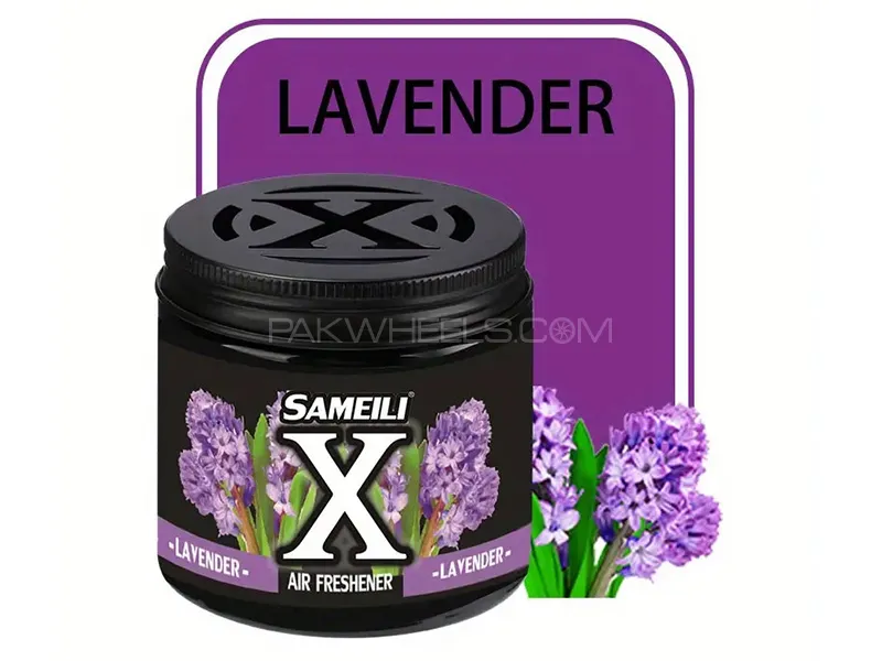Sameili X Gel Car Air Freshener 200G - Lavender | Car Perfume  Image-1