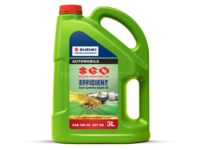 Suzuki Genuine Oil - Efficient 5W30 Engine Oil - SGO - 3 Litre Image-1