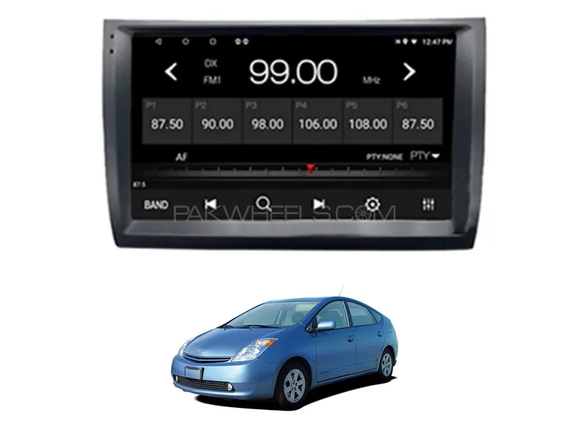 Toyota Prius 1.5 2006-2010 Android Player With Genuine Frame Fitting | 9 inch | IPS Display Image-1