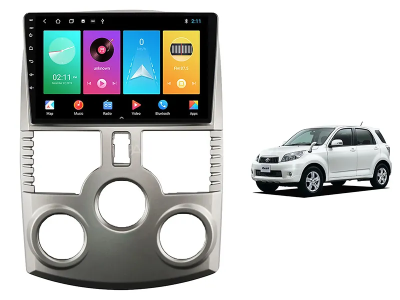 Toyota Rush Android Player With Genuine Frame Fitting | 9 inch | IPS Display Image-1