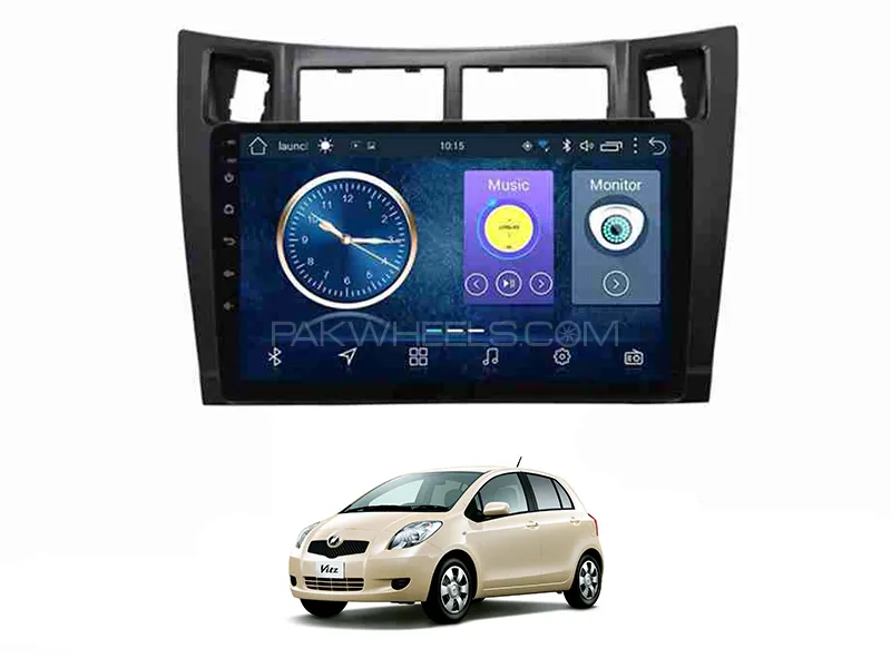 Toyota Vitz 2005-2010 Android Player With Genuine Frame Fitting | 9 inch | IPS Display Image-1