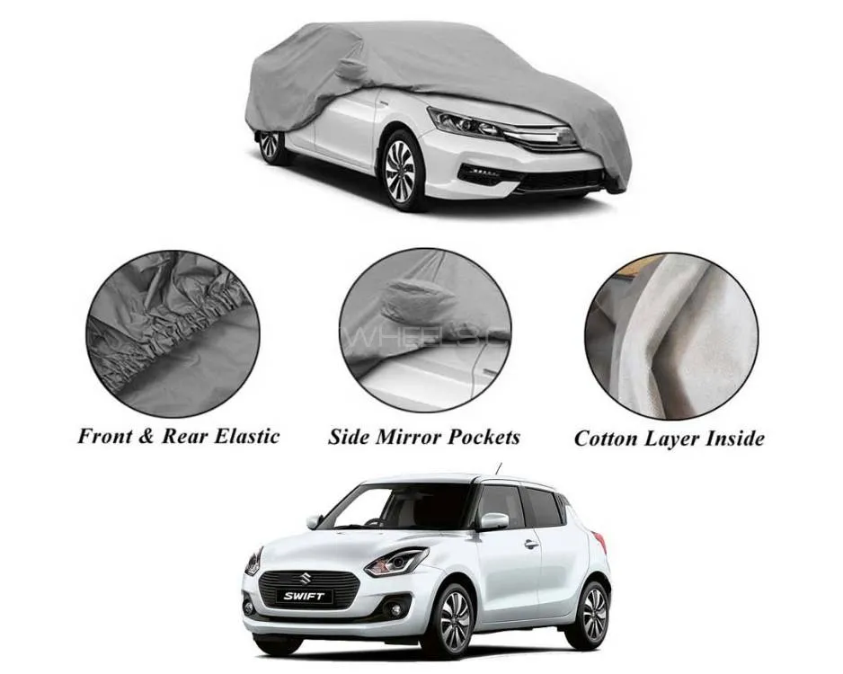 Suzuki Swift 2022-2023 Non Woven Inner Cotton Layer Car Top Cover