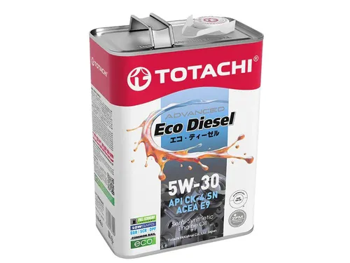 Buy Totachi 5w30 Eco Diesel Ck4 SN Semi Synthetic Engine Oil 4L in Pakistan