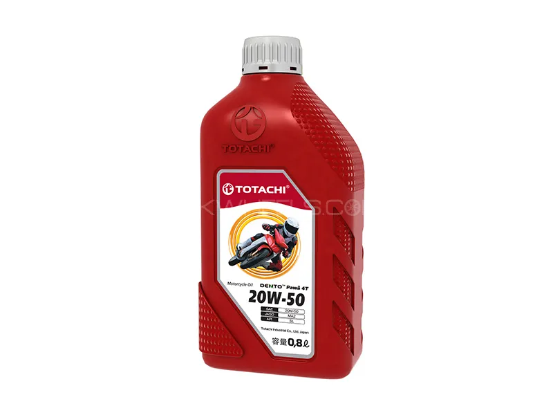 Totachi Dento Pawa 20W-50 High Performance Motor Cyle Oil | 1 Litre  Image-1