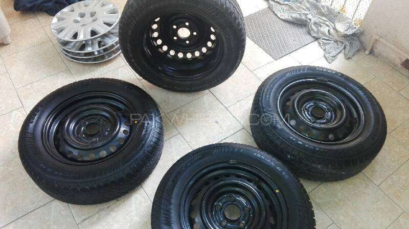 195/65/R15 Tyres with Wheels Image-1