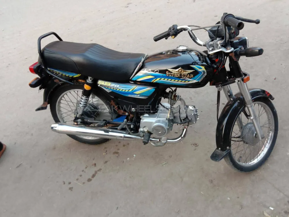 Used Super Star CD 70 2023 Bike for sale in Karachi - 513120 | PakWheels