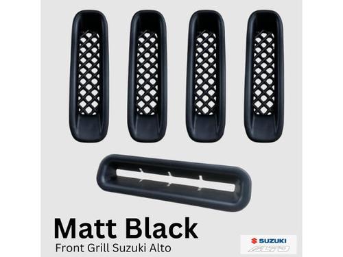Front Grill Suzuki Alto Matt Black Color 5Pcs Front Grill Suzuki Alto Matt Black Color 5Pcs