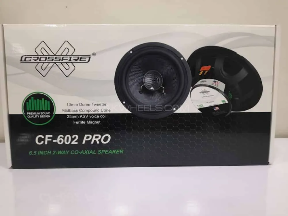 CROSSFIRE COAXIAL 6'' CAR SPEAKER (USA IMPORT) Image-1