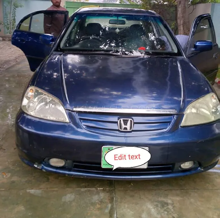 Honda Civic 2002 for Sale in Mandi bahauddin Image-1