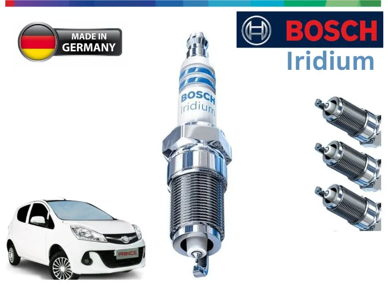Prince Pearl 2020-2024 Iridium Spark Plugs | 3 Pcs | BOSCH | Made in Germany