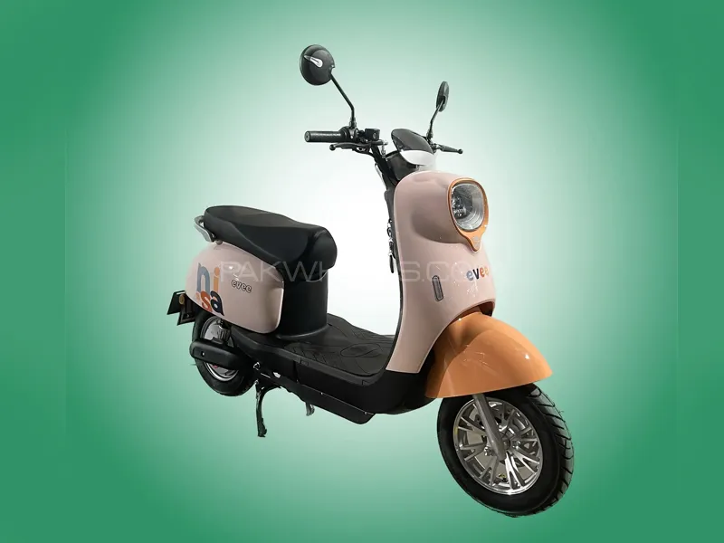 Evee Nisa Electric Scooter Peach Image-1
