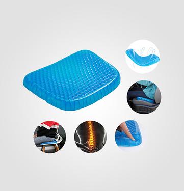 Universal Gel Seat Cusion | Blue | Non-Slip Universal Gel Seat Cusion | Blue | Non-Slip