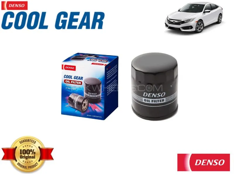 Honda Civic 2016-2021 Oil Filter Denso Genuine - Denso Cool Gear  Image-1