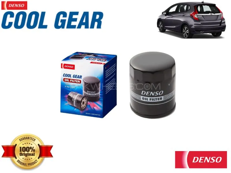 Honda Fit Hybrid 2007-2020 Oil Filter Denso Genuine - Denso Cool Gear  Image-1
