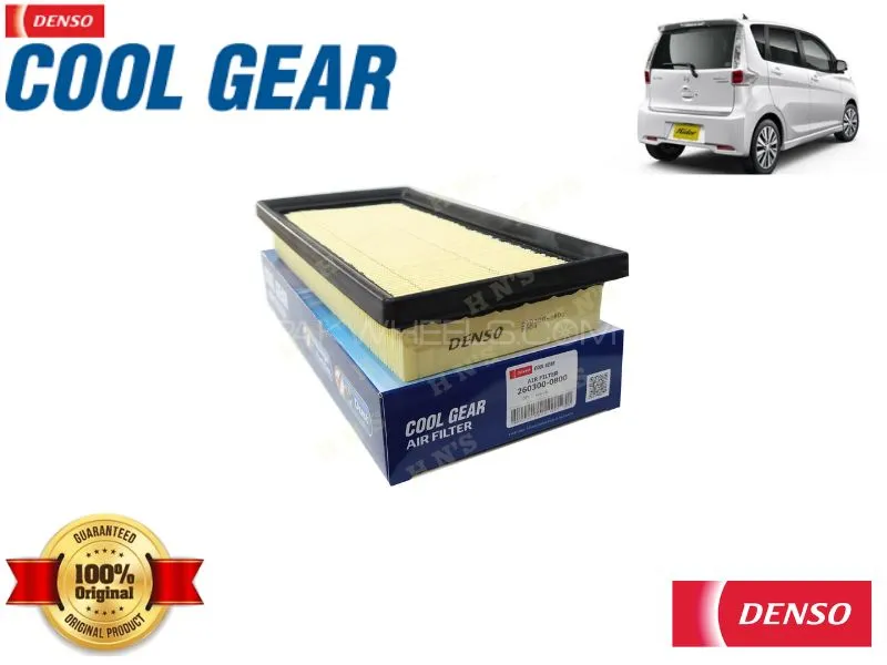 Nissan Dayz Highway Star Air filter Denso Genuine - Cool Gear Image-1