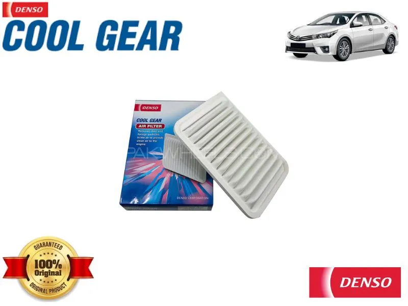 Toyota Corolla XLI & Gli 2014-2024 Air filter Denso Genuine - Cool Gear Image-1