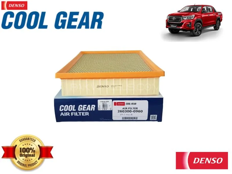 Toyota Hilux 2016-2021 Air filter Denso Genuine - Cool Gear