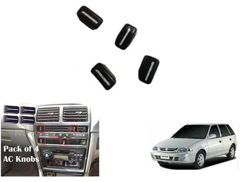 Suzuki Cultus 2005-2007 AC Knobs | 4 Pcs Set | AC Button  Suzuki Cultus 2005-2007 AC Knobs | 4 Pcs Set | AC Button