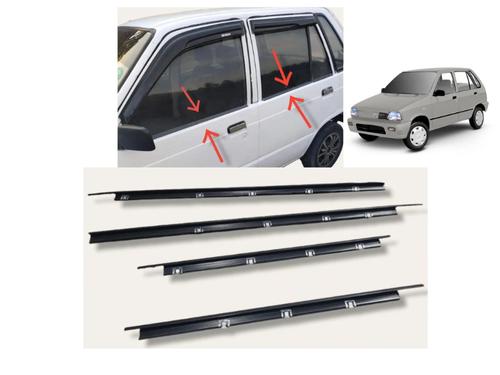 Suzuki Mehran Outer Strip / Weather Strip | 4  Pcs | Suzuki Mehran Outer Strip / Weather Strip | 4  Pcs |
