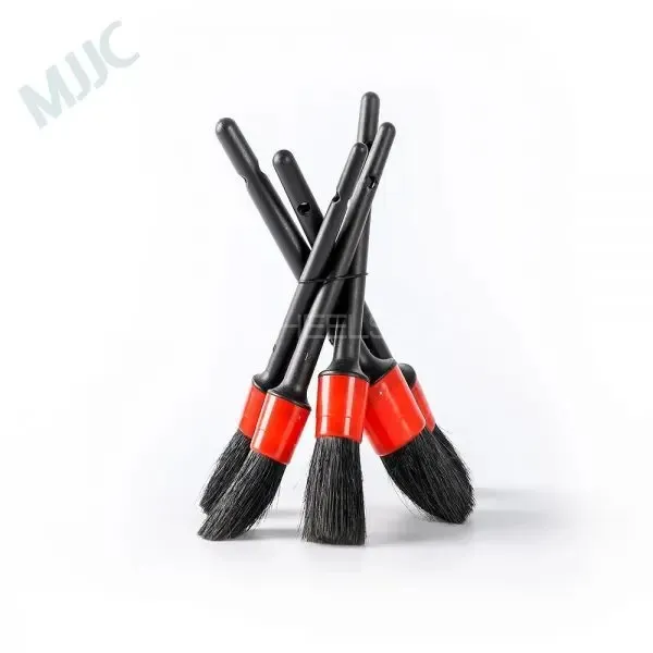 MJJC 5pcs Brush For Detailing Air Conditioner, Exterior And Interior Cleaning Image-1