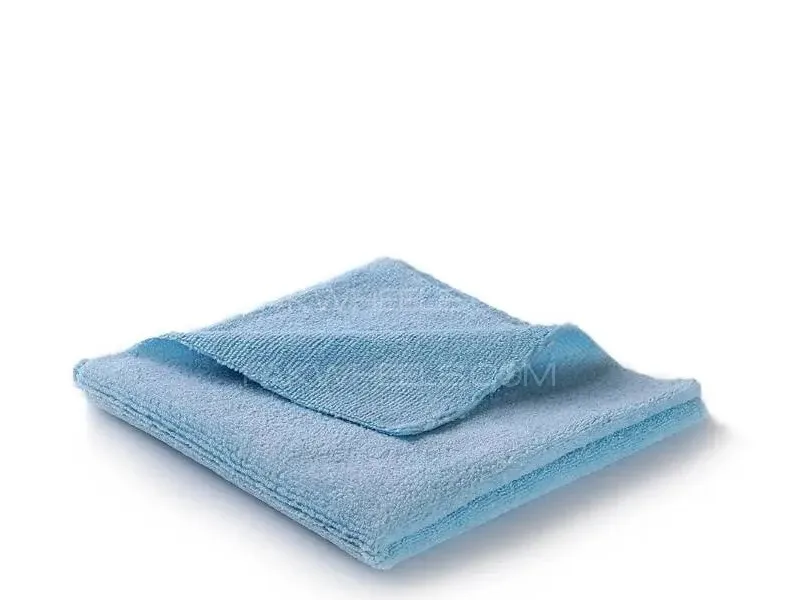 MJJC Premium Edgeless Microfiber Towel 40X40CM Blue Image-1